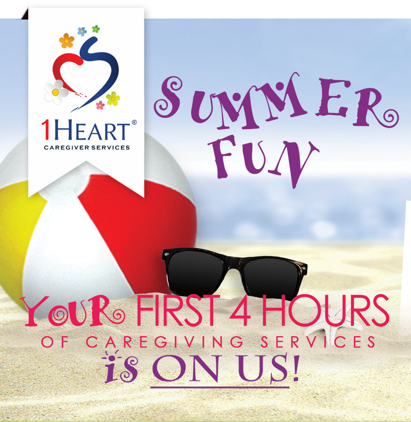 Summer Fun Promo - 1Heart Caregiver Services
