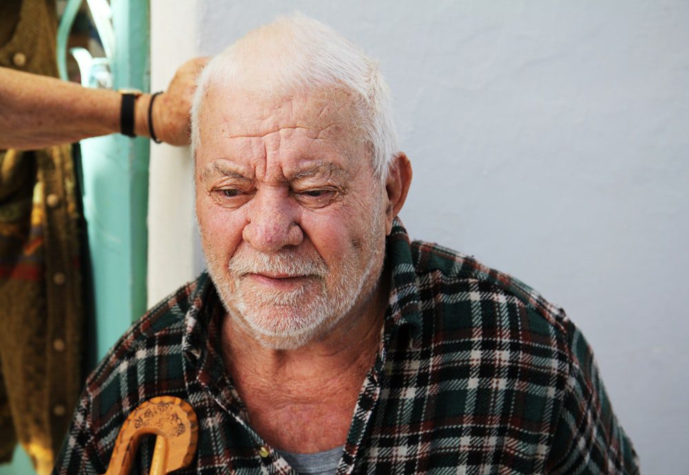portrait of an elderly man