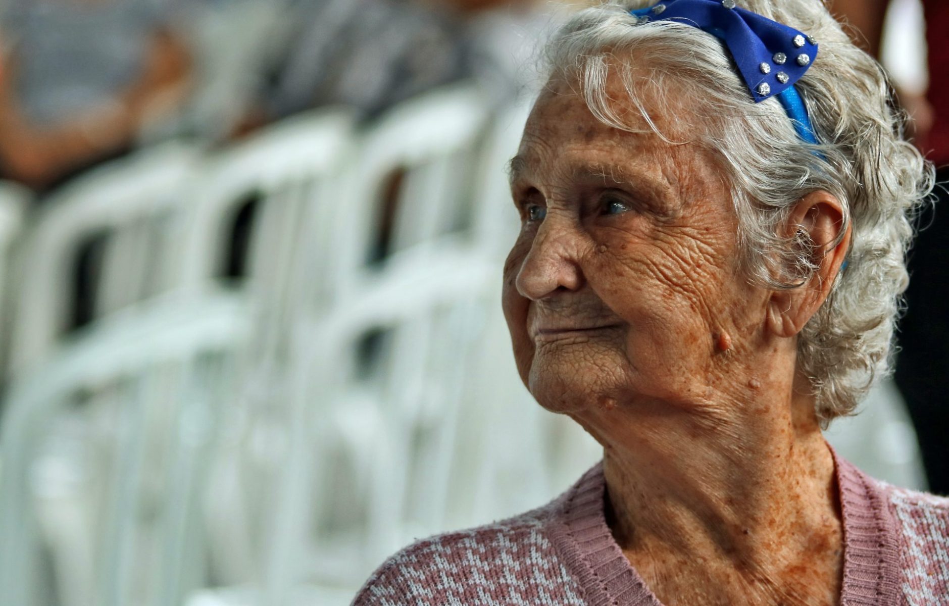 portrait of an elderly woman
